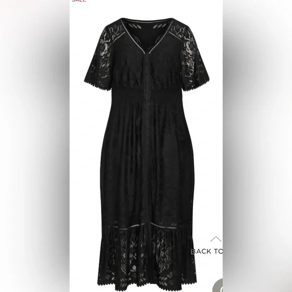 AVEOLOGY
Lace Love Maxi Dress - black size 16 - Picture 5 of 7